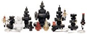 Pressure reducing valves for steam 